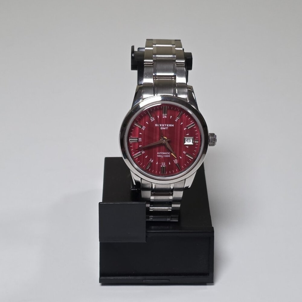 Sugess Seestern S446.RS Automatic Watch Sapphire NH34 100M Date Folding Buckle